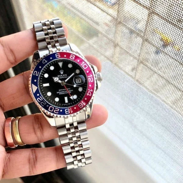 RLX Submariner – Custom “Blue Maroon” Bezel Edition