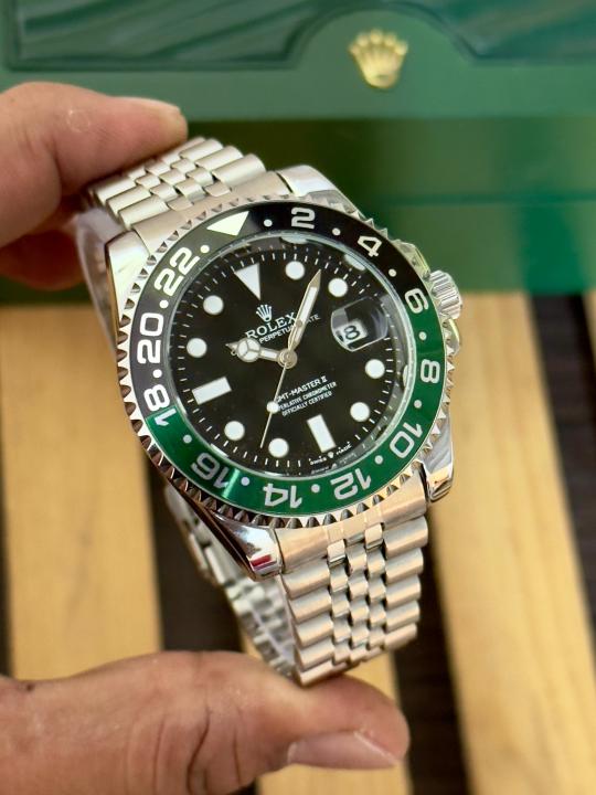 RLX Submariner – Custom “Pepsi” Green & Black Bezel Edition