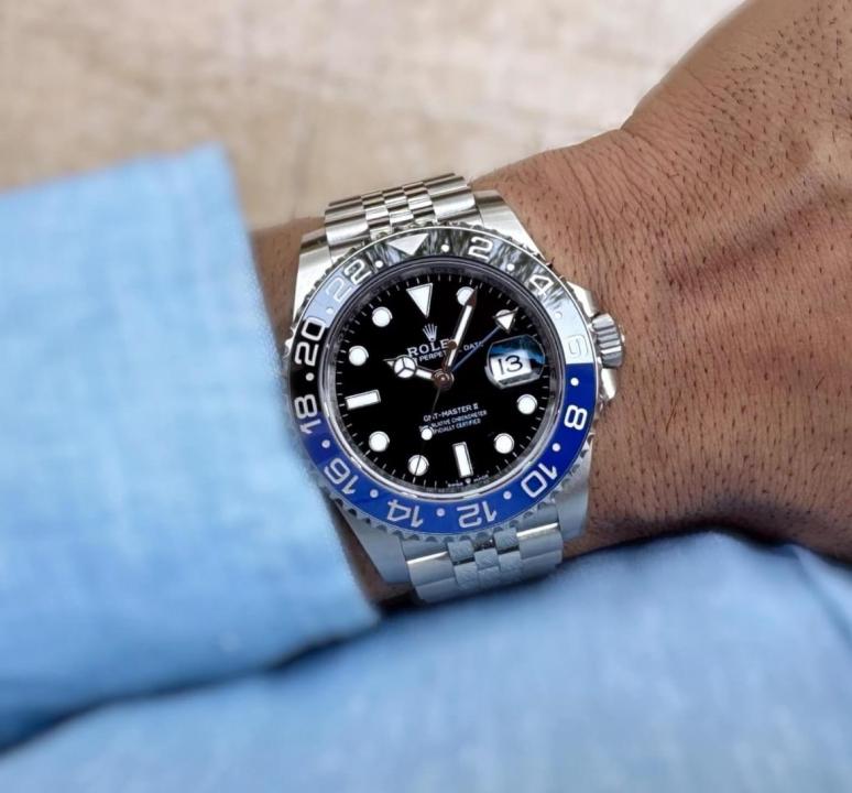RLX GMT-Master II – Custom “Batman” Blue-Black Bezel Edition