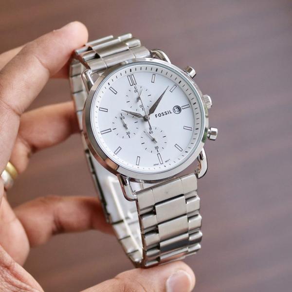 Fossiil Minimalist Chronograph Chain Watch
