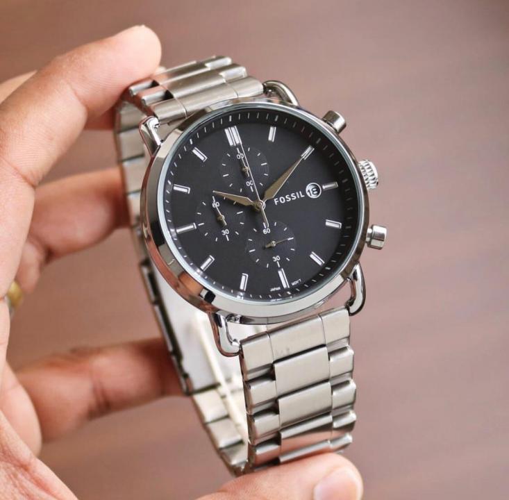 Fossiil Minimalist Chronograph Chain Watch