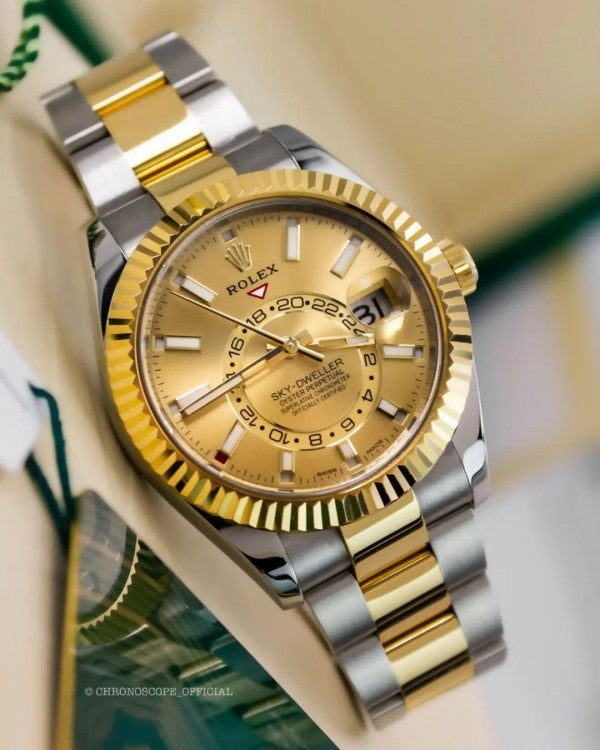 Rlx Watch Oyster perpetual Sky Dweller
