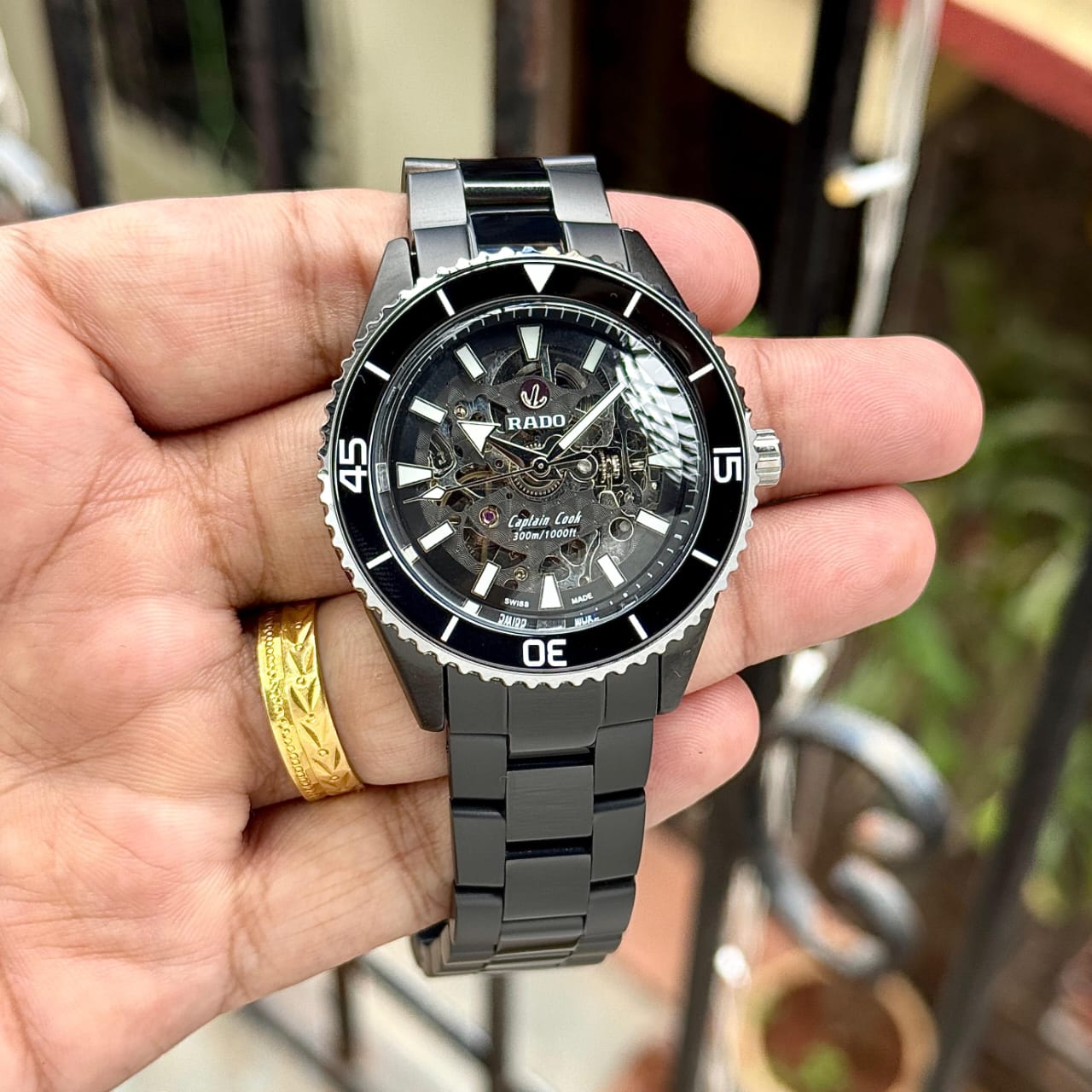 Rad_o Black Luxury Analog Watch