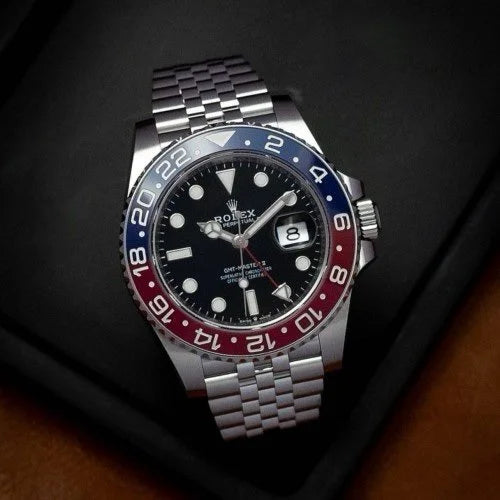 RLX Submariner – Custom “Blue Maroon” Bezel Edition