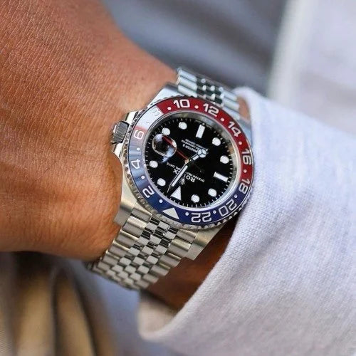 RLX Submariner – Custom “Blue Maroon” Bezel Edition